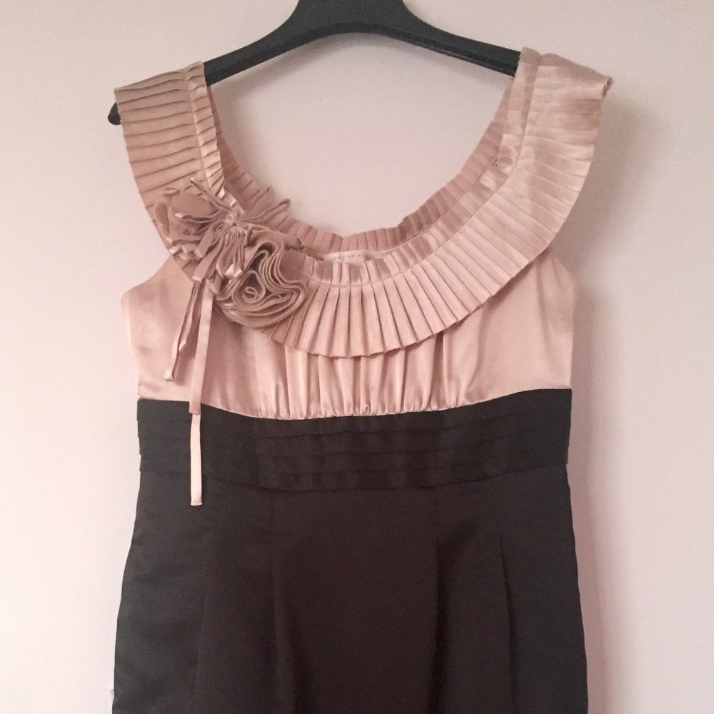 LONDON TIMES EMBELLISHED DRESS, SZ. 8